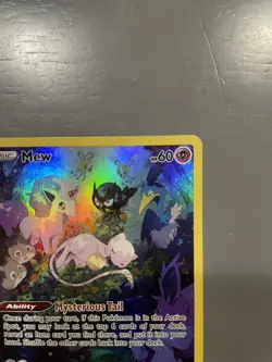 Mew GG10/GG70 Full Art Holo Pokemon TCG Crown Zenith: Galarian Gallery - Image 2