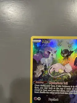 Mew GG10/GG70 Full Art Holo Pokemon TCG Crown Zenith: Galarian Gallery - Image 5