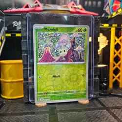 Morelull Surging Sparks Reverse Holo Pokemon TCG 008/191 Scarlet & Violet Common - Image 3