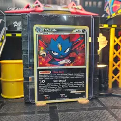 Weavile Undaunted Pokemon TCG 25/90 HeartGold & SoulSilver Rare - Image 3