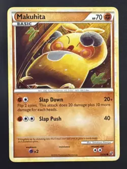 Makuhita 55/90 Common Undaunted NM - LP Pokemon TCG - Image 1