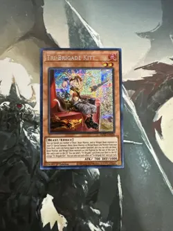 Yugioh Tri-Brigade Kitt Prismatic Secret Rare MP22 - Image 1