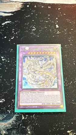 LDS2-EN033 Cyber Eternity Dragon Ultra Rare 1st Edition Mint YuGiOh Card - Image 1