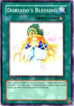 Doriado's Blessing - TLM-EN043 - Common - Unlimited Edition - Lightly Played - Image 1