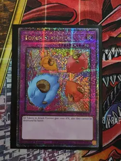 Yugioh! Token Stampede (Quarter Century Secret Rare) RA04-EN149 - Image 1