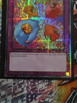 Yugioh! Token Stampede (Quarter Century Secret Rare) RA04-EN149 - Image 3