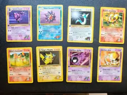 1st Edition Gym Heroes Card Lot - 10 Cards - Comon/Uncommon - LP/NM - Image 1
