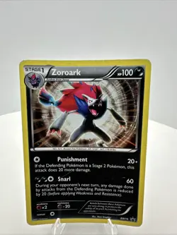 Zoroark BW19 Black Star Promo Holo Rare Black & White Pokemon Card 2011 LP - Image 1