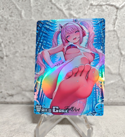 Alice Nikke Trading Card Waifu Goddess Story Anime Girl holo Karte Manga Art - Image 1