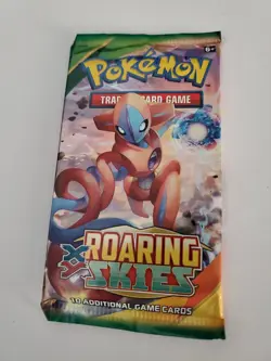 Pokemon TCG XY Roaring Skies Booster Pack- 10 Cards (2015) - Image 1