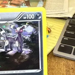 Pokemon TCG Umbreon XY96 Cosmos Holo Black Star Promo Card EX/NM Condition - Image 5