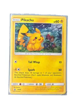 (LP-NM) Pikachu Holo SM86 Black Star Promo Pokemon TCG Card - Image 1
