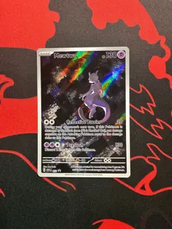 Pokemon Mewtwo SVP 052 Scarlet Violet 151 TCG Promo Card - Image 1