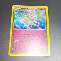 Pokemon Sylveon XY Trainer Kit Holo TCG Card - Image 1