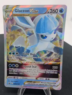 Glaceon VSTAR Promo SWSH: Sword & Shield Promo Cards SWSH197 NM 405 - Image 1