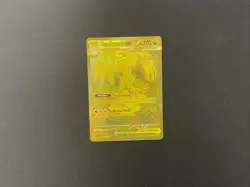 Pokemon Mega Dragonite EX Gold Secret Rare Full Art Foil Card 295/217 ASCEN - Image 1