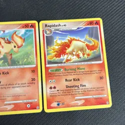 Ponyta 71/100 Rapidash 22/100 Stormfront Pokemon Card English Non-Holo 2 - Image 3