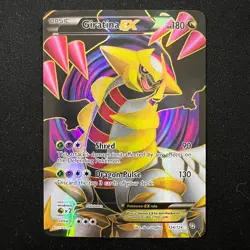 Giratina EX 2012 Pokemon Cards Dragons Exalted Full Art Ultra Rare #124/124 – LP - Image 1