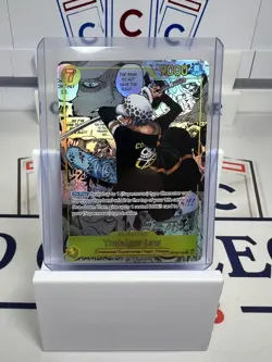 Trafalgar Law OP10-119 Manga Parallel Royal Blood One Piece Card - Image 1
