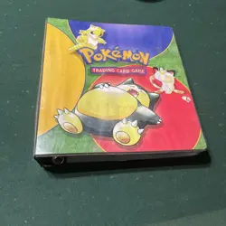 329 card Vintage Pokemon Binder collection. No creases, recent find *READ* - Image 1