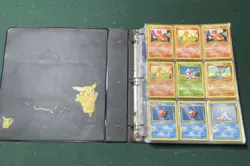 329 card Vintage Pokemon Binder collection. No creases, recent find *READ* - Image 3