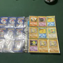 329 card Vintage Pokemon Binder collection. No creases, recent find *READ* - Image 5