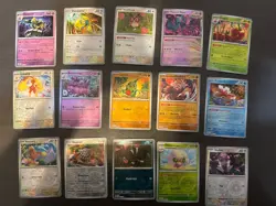 Lot Of 30 Holo/Reverse Holo - Prismatic Evolutions Pokemon Cards - Image 1