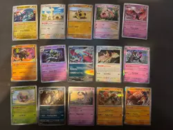 Lot Of 30 Holo/Reverse Holo - Prismatic Evolutions Pokemon Cards - Image 3