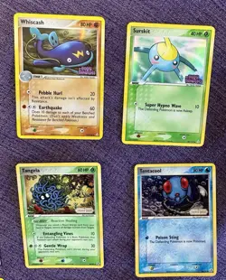 Lot of 16 Pokemon TCG 2005-2007 Stamped Cards Mostly MP (Read Description) - Image 4