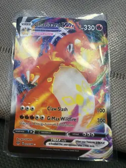 Charizard VMAX 020/189 – Darkness Ablaze – Ultra Rare Full Art Pokemon Card - Image 3