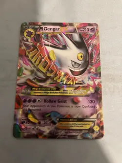 M Gengar EX XY166 XY Promos Holo Card NM Condition - Image 1