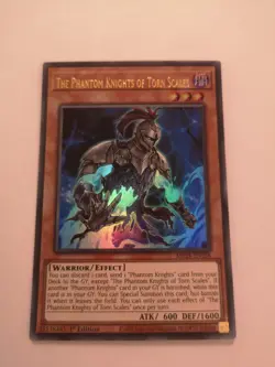 Yu-Gi-Oh Card The Phantom Knights of Torn Scales Mint Condition - Image 1