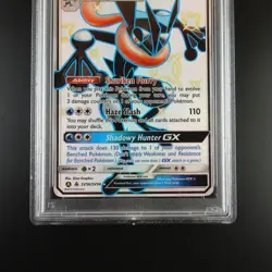 PSA 10 Greninja GX SV56/SV94 Pokemon Hidden Fates Full Art Holo Card - Image 3