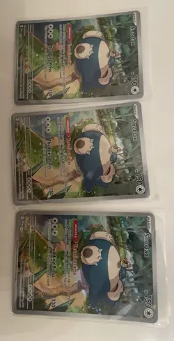 3 -Snorlax 051 Sv: Scarlet & Violet Promo Cards Holo - Image 1