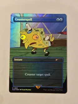 MTG Secret Lair Spongebob Squarepants: Internet Sensation Rainbow Foil Open NM - Image 2
