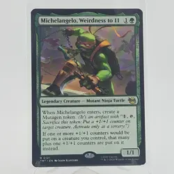 MTG Michelangelo, Weirdness to 11 - Teenage Mutant Ninja Turtles (TMT) #121 Reg - Image 1
