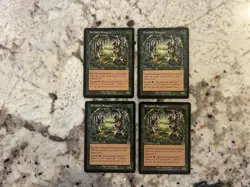 Mtg Birchlore Rangers x4 Magic the Gathering Birchlore Rangers Played - Image 1