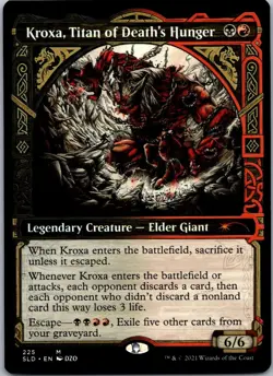Kroxa, Titan of Death's Hunger M Secret Lair Drop Series 225 NM - Image 1