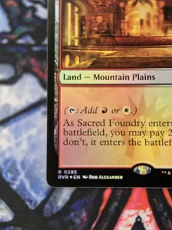 Sacred Foundry | Ravnica Remastered RVR | Foil NM | MTG Magic the Gathering - Image 2