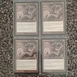 Magic The Gathering Ensnaring Bridge x4 Artifact Colorless Pete Venters - Image 1