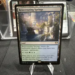 MTG Rejuvenating Springs Commander Masters Regular Rare NM - Image 1