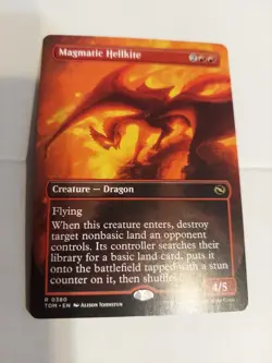 Magmatic Hellkite (Borderless) Tarkir: Dragonstorm Regular - Image 1