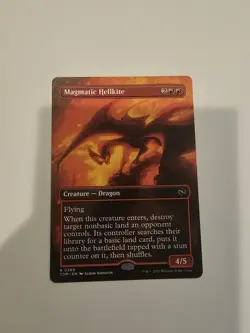 Magmatic Hellkite (Borderless) Tarkir: Dragonstorm Regular - Image 1