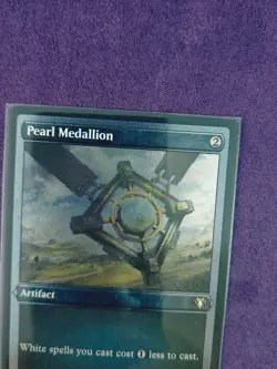 MTG Pearl Medallion (Foil Etched) Commander Masters Foil - Image 2