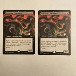 Persistent Constrictor (Extended Art) Commander: Duskmourn: House of Horror... - Image 1