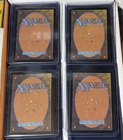 4x Badlands Land Magic The Gathering MTG Vintage Collection - Image 2