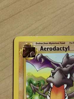 Pokemon - Aerodactyl 16/62 Rare Unlimited Fossil Unlimited LP - Image 3