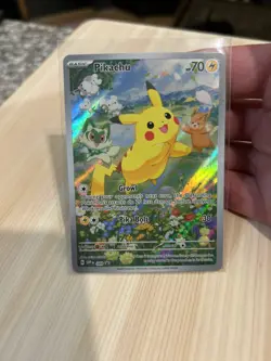 2024 Pokemon Paldea Adventure Chest Pikachu SVP 088 - Image 1