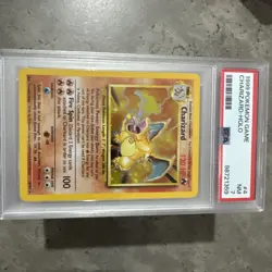 Pokemon Card Charizard 4/102 Holo Rare Base Set WOTC PSA 7 NEAR MINT - Image 4