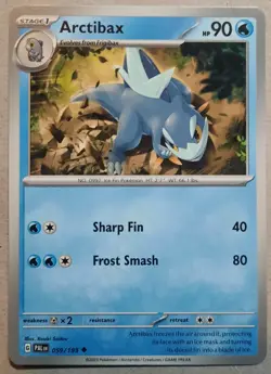 Three Pokemon Tcg Cards Frigibax, Arctibax, And Baxcalibur - Image 3